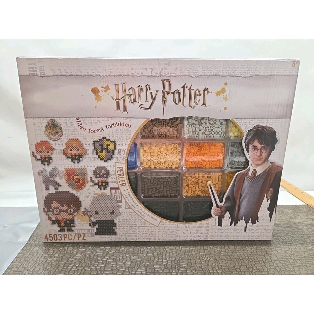Harry Potter Perler Bead Kit Comes With 19 Patterns, Multicolor, ( 4503 Pieces)